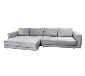 Cane-Line - Scale 2-pers. sofa m/dobbelt daybed & armlæn  Light grey, Cane-line Essence